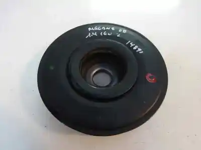Peça sobressalente para automóvel em segunda mão polia do virabrequim por renault megane ii berlina 5p 1.4 16v referências oem iam 