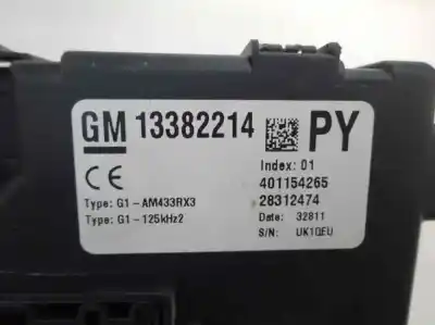 Second-hand car spare part fuse box unit for opel corsa d 1.3 16v cdti oem iam references 13382214  2011