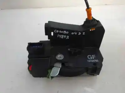 Second-hand car spare part front right door lock for opel combo 1.3 16v cdti cat (z 13 dt / ln9) oem iam references 13154792  2004
