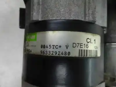 Peça sobressalente para automóvel em segunda mão motor de arranque por citroen c2 1.1 referências oem iam d7e16  2004