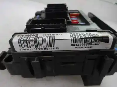 Second-hand car spare part fuse box unit for citroen c2 1.1 oem iam references 9643498880  2004