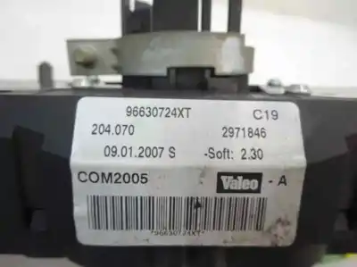 Second-hand car spare part multifunction switch for peugeot 207 xs oem iam references 96630724xt  2007