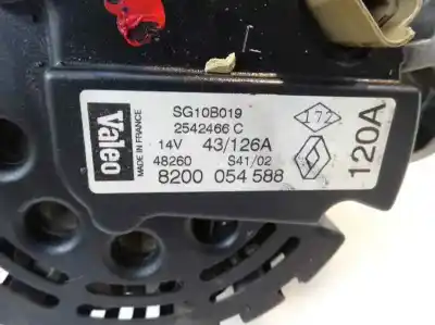 Автозапчасти б/у генератор за renault scenic rx4 (ja0) 1.9 dci diesel cat ссылки oem iam 8200 054 588  2000