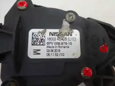 Second-hand car spare part potentiometer for renault kadjar 1.6 dci diesel fap energy oem iam references 6pv 009.978-15  2016