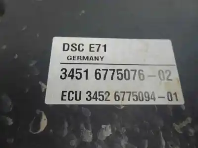 Peça sobressalente para automóvel em segunda mão abs por bmw x6 (e71) 3.5d referências oem iam 0 265 960 319  2008