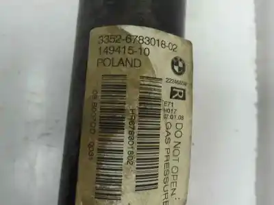 Peça sobressalente para automóvel em segunda mão amortecedor traseiro direito por bmw x6 (e71) 3.5d referências oem iam 3352-6783018-02  2008
