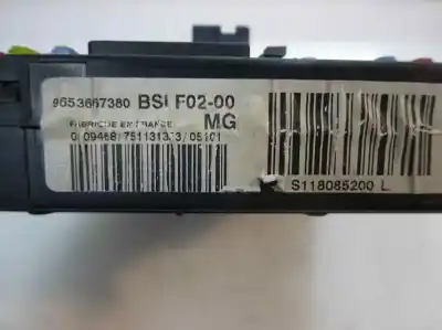 Second-hand car spare part fuse box unit for citroen c2 (jm_) 1.4 hdi oem iam references 9653667380  2005