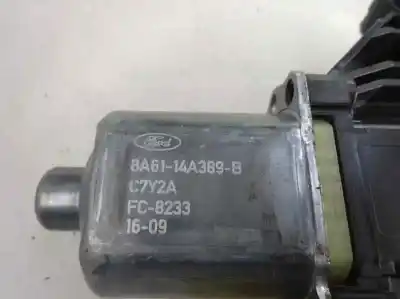 Автозапчастина б/у двиг скла задне ліво для ford fiesta (ccn) 1.25 16v cat посилання на oem iam 8a61-14a389-b  2016