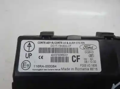 Автозапчастина б/у електронний модуль для ford fiesta (ccn) 1.25 16v cat посилання на oem iam dn1t-15k600-cf  2016