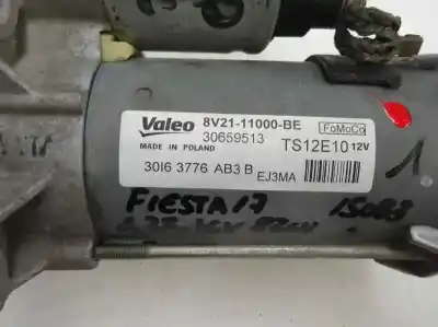 Автозапчастина б/у двигун запускається для ford fiesta (ccn) 1.25 16v cat посилання на oem iam 8v21-11000-be  2016