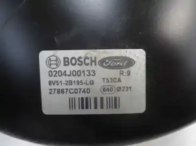 Автозапчастина б/у гальмівний серво для ford fiesta (ccn) 1.25 16v cat посилання на oem iam 8v51-2b195-lg  2016