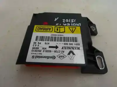 Peça sobressalente para automóvel em segunda mão centralina de airbag por dacia duster laureate 4x2 referências oem iam 8201 385 569