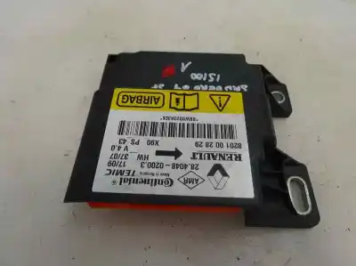 Pezzo di ricambio per auto di seconda mano centralina airbag per dacia sandero laureate riferimenti oem iam 8201 00 28 29