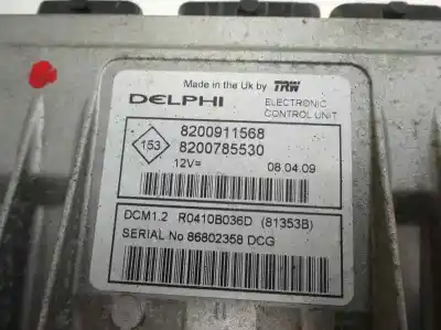 Second-hand car spare part ecu engine control for dacia sandero laureate oem iam references 8200911568  2009