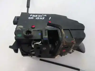 Peça sobressalente para automóvel em segunda mão fechadura da porta dianteira direita por peugeot 308 active referências oem iam 9810309380