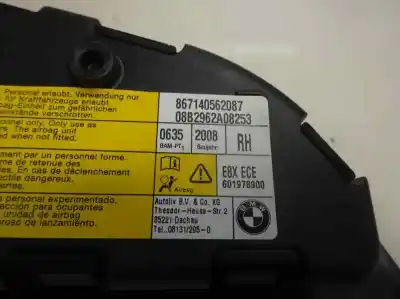 Peça sobressalente para automóvel em segunda mão airbag dianteiro direito por bmw serie 1 berlina (e81/e87) 2.0 turbodiesel cat referências oem iam 867140562087  2008