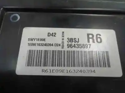 Second-hand car spare part ecu engine control for chevrolet tacuma se oem iam references 96435897  2007