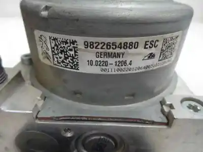 Second-hand car spare part abs for citroen c-elysée shine oem iam references 9822654880  2019