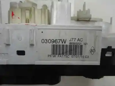 Peça sobressalente para automóvel em segunda mão comando de sofagem (chauffage / ar condicionado)  por renault clio iii 1.5 dci diesel cat referências oem iam 030967w  2010
