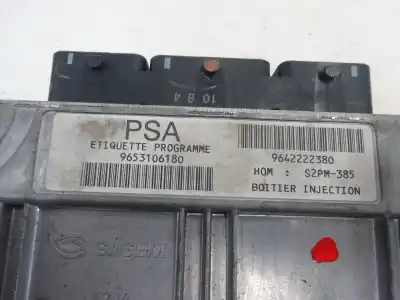 Second-hand car spare part ecu engine control for citroen c2 (jm_) 1.4 oem iam references 9653106180  2004