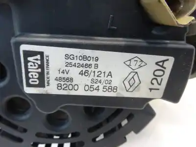 Автозапчастина б/у генератор для renault scenic rx4 (ja0) 1.9 dci sportway посилання на oem iam 8200 054 588  2002