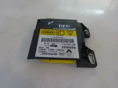 Peça sobressalente para automóvel em segunda mão centralina de airbag por dacia sandero 1.5 dci diesel fap cat referências oem iam 8201 163 278