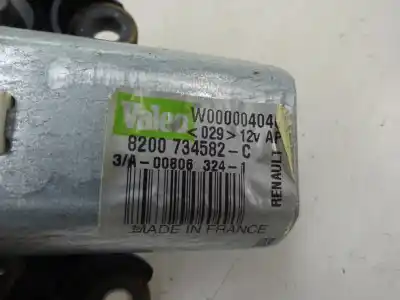 Pezzo di ricambio per auto di seconda mano motore tergicristallo posteriore per dacia sandero 1.5 dci diesel fap cat riferimenti oem iam 8200734582-c  2012