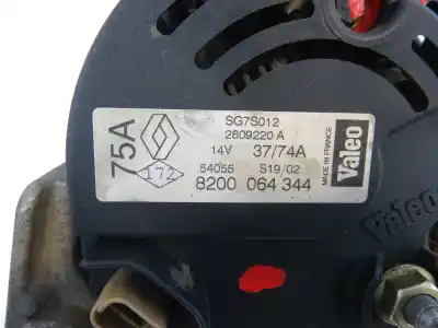 Second-hand car spare part alternator for renault clio ii fase ii (b/cb0) 1.2 oem iam references 8200 064 344  2002