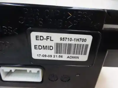 Second-hand car spare part multifunction display for kia ceed 1.4 cat oem iam references 95710-1h700  2010