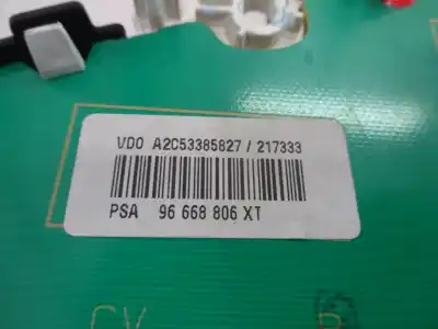 Автозапчасти б/у приборная доска за citroen c3 picasso (sh_) 1.6 hdi 90 ссылки oem iam 96 668 806 xt  2013