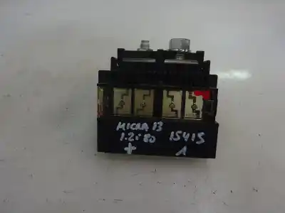 Second-hand car spare part battery for nissan micra (k13) 1.2 cat oem iam references   2013