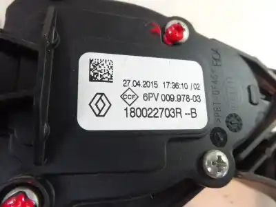 Автозапчасти б/у педальный потенциометр за dacia logan ii laureate ссылки oem iam 180022703r-b  2015