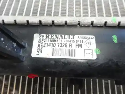 Автозапчастина б/у водяний радіатор для dacia logan ii laureate посилання на oem iam 21410 7326 r  2015