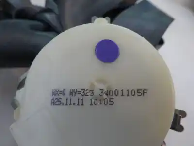 Peça sobressalente para automóvel em segunda mão cinto de segurança traseiro direito por renault clio iii 1.6 16v referências oem iam   2012