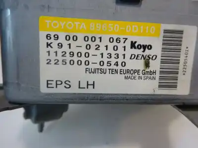 Автозапчастина б/у електронний модуль для toyota yaris (ksp9/scp9/nlp9) 1.3 cat посилання на oem iam 89650-0d110  2006
