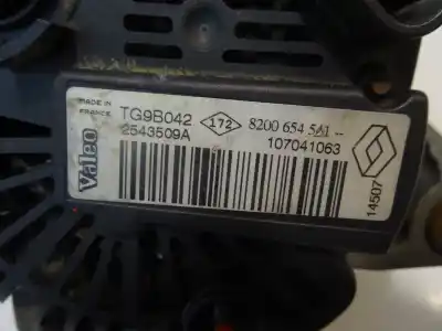 Автозапчастина б/у генератор для renault modus emotion посилання на oem iam 8200 654 541  2007