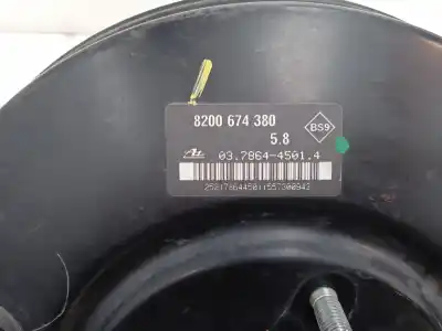 Second-hand car spare part brake servo for renault modus emotion oem iam references 8200 674 380  2007
