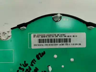 Автозапчастина б/у панель інструментів для citroen c3 1.2 12v vti / puretech посилання на oem iam 98041179xt  2016