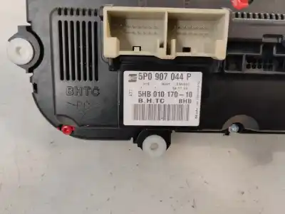 Peça sobressalente para automóvel em segunda mão comando de sofagem (chauffage / ar condicionado) por seat leon (1p1) 1.9 tdi referências oem iam   2009