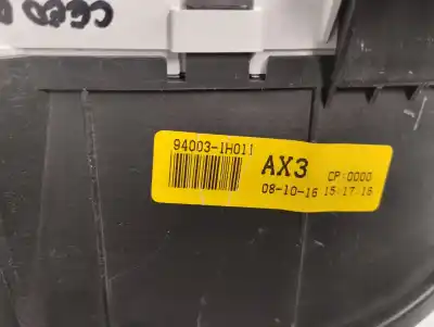 Second-hand car spare part dashboard for kia ceed 1.6 cat oem iam references 94003-1h011  2009