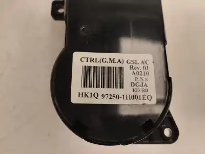 Peça sobressalente para automóvel em segunda mão comando de sofagem (chauffage / ar condicionado)  por kia ceed 1.6 cat referências oem iam 97250-1h001eq  2009