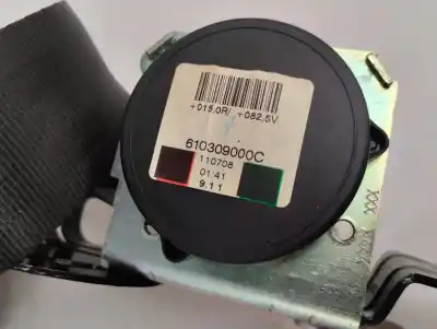 Peça sobressalente para automóvel em segunda mão cinto de segurança traseiro central por toyota verso 1.6 16v cat referências oem iam   2011