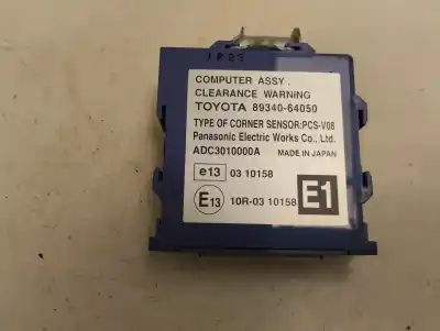 Second-hand car spare part ELECTRONIC MODULE for TOYOTA VERSO  OEM IAM references 89340-64050  2011