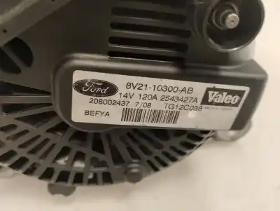 Second-hand car spare part alternator for mazda 2 lim. (de) 1.4 diesel cat oem iam references 8v21-10300-ab  2009