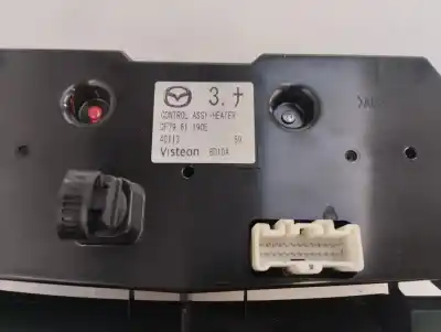 Peça sobressalente para automóvel em segunda mão comando de sofagem (chauffage / ar condicionado)  por mazda 2 lim. (de) 1.4 diesel cat referências oem iam df79 61 190e  2009