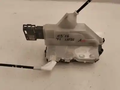Peça sobressalente para automóvel em segunda mão fechadura da porta traseira esquerda por citroen c3 live referências oem iam   2016