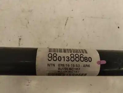 Second-hand car spare part front right transmission for citroen c3 live oem iam references 9801388680  2016