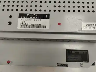 Second-hand car spare part multifunction display for jaguar x-type 3.0 v6 executive oem iam references   2006