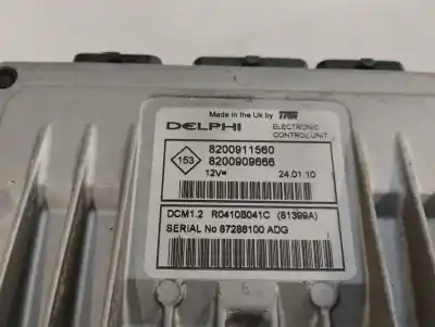 Second-hand car spare part ecu engine control for renault clio iii expression oem iam references 8200911560  2010
