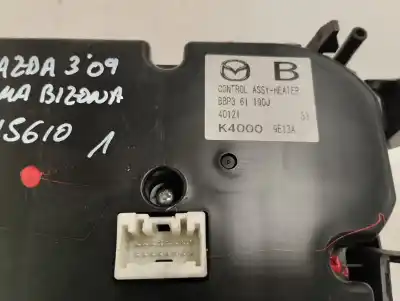 Second-hand car spare part climate control for mazda 3 lim. (bl) 2.2 turbodiesel cat oem iam references k4000 9e13a  2009